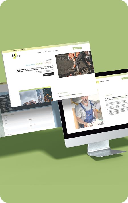 site-web-sur-mesure-rc-batiment-par-clicconcept ClicConcept a conçu une solution digitale complète pour RC BATIMENT
